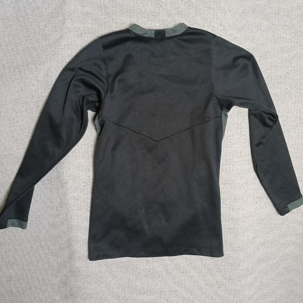 Nike Strike Drill Top Mens XS Olive Green Black Excellent Long Sleeve Pullover